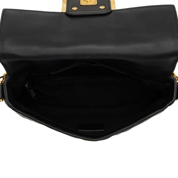 Fendi FF Embossed 1974 Mini Baguette Shoulder Bag - Picture 7 of 15